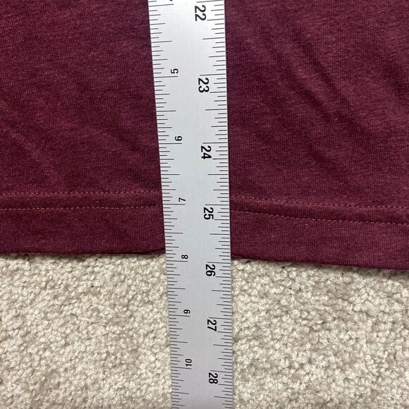 Arizona State Sun Devils Shirt Womens Small Red Maroon Short Sleeve Retro Logo - Picture 10 of 15